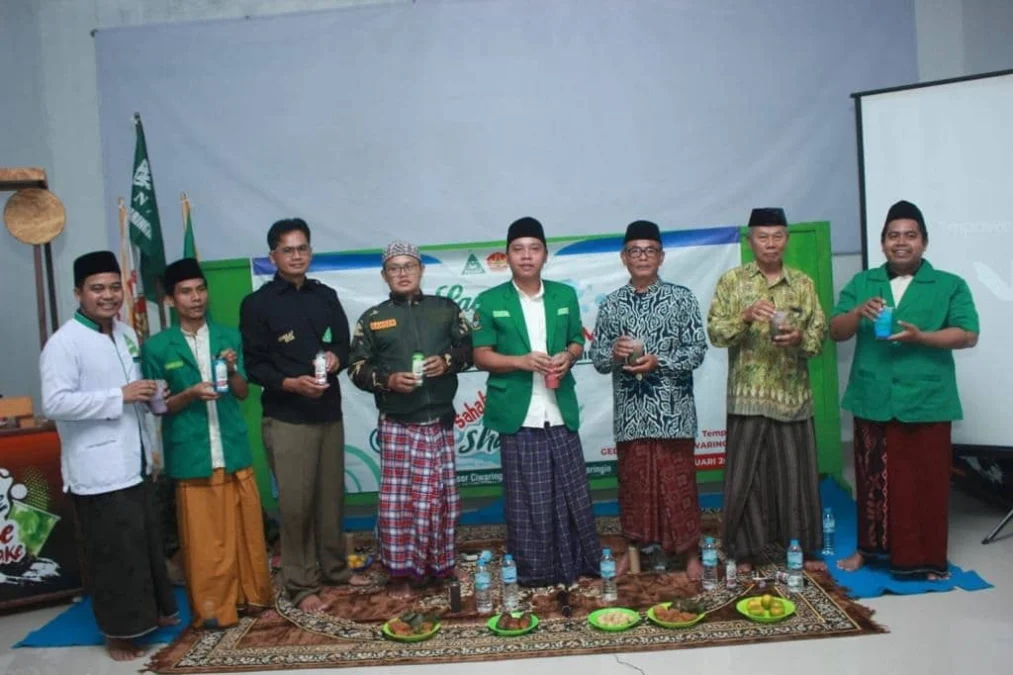 INOVASI. Ansor Ciwaringin Launching Sahabat Shake guna memulihkan kondisi ekonomi efek dari pandemi Covid-19 yang berkepanjangan.