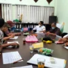 SEJAHTERA. PABPDSI Kabupaten Majalengka menggelar pertemuan membahas persoalan pembangunan desa dan kesejahteraan anggota BPD, Jumat (28/1).