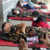 Peduli Kemanusiaan, Banser Gandeng PMI Gelar Donor