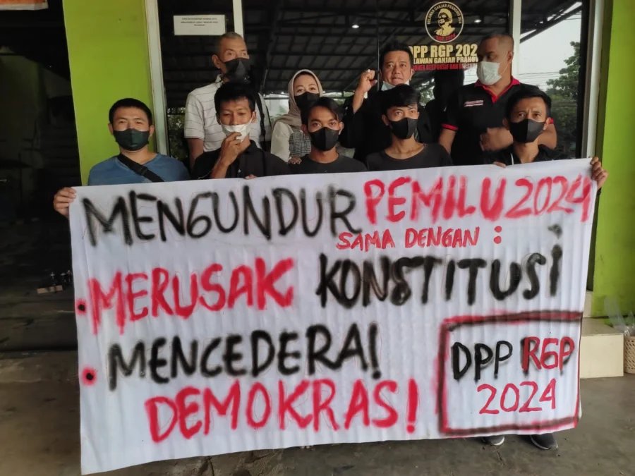 RGP menolak wacana penundaan Pemilu