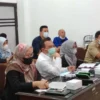 RAPAT KERJA Komisi I bersama Inspektorat dan DPMD serta perwakilan pendamping desa