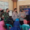 KERJA SAMA. Kapolres Majalengka bersama Pemkab dan unsur TNI mengawal percepatan vaksinasi Covid-19, untuk mencegah gelombang ketiga pandemic di Majalengka.