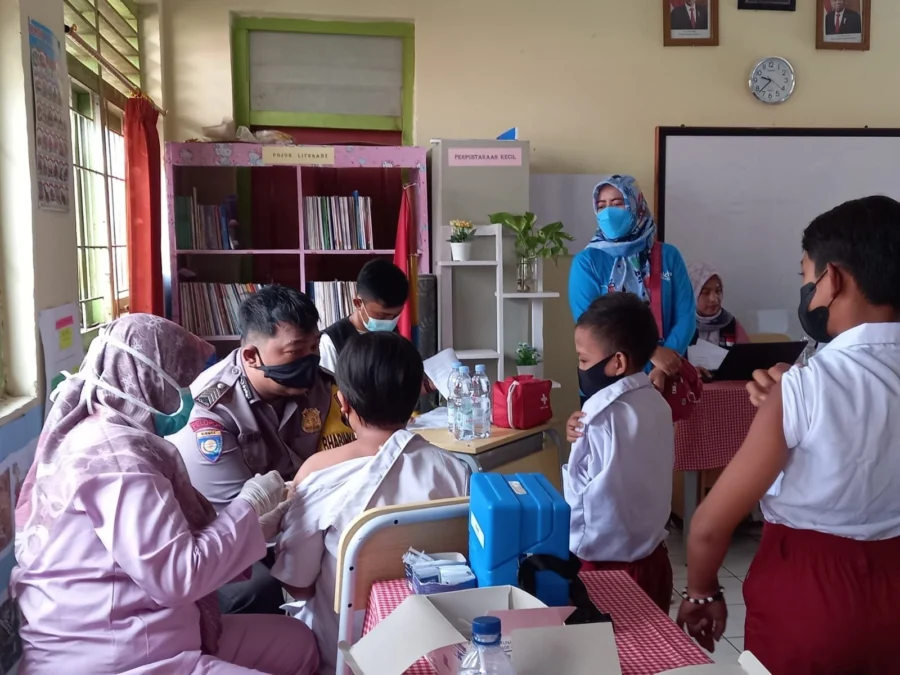 GENCAR. Program vaksinasi semua tingkatan usia terus dilakukan Pemkab Majalengka, untuk mencapai target dan mencapai herd immunity.