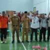 TAHAN GEMPA. Badan Penanggulangan Bencana Daerah (BPBD) Kabupaten Kuningan memperkenalkan Rumah Instan Sederhana Sehat (Risha) atau rumah tahan gempa, Senin (28/03).