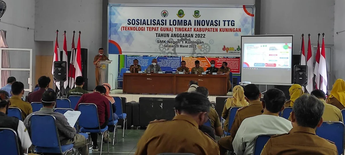 SOSIALISASI LOMBA. DPMD melakukan sosialisasi lomba inovasi teknologi tepat guna (TTG) yang akan digelar tahun ini di bulan Juni mendatang.