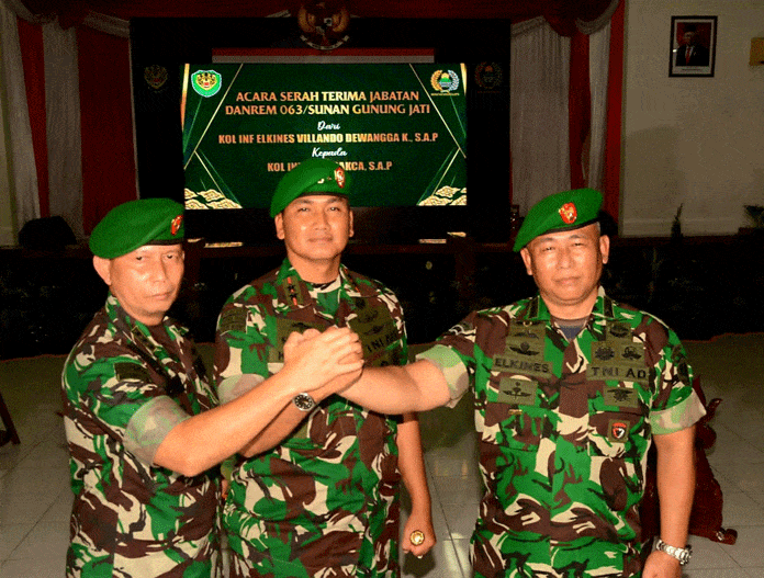 Korem 063/SGJ Cirebon Berganti Pimpinan