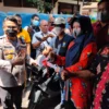 Motor Hilang Tahun Lalu, PNS Ini Kaget Motornya Kembali Lagi Diantar Kapolres