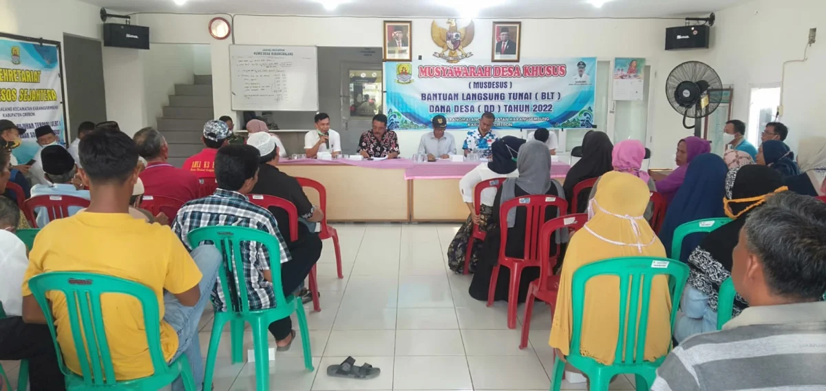 Bahas Bantuan untuk Masyarakat, Desa Karangmalang Adakan Musdessus