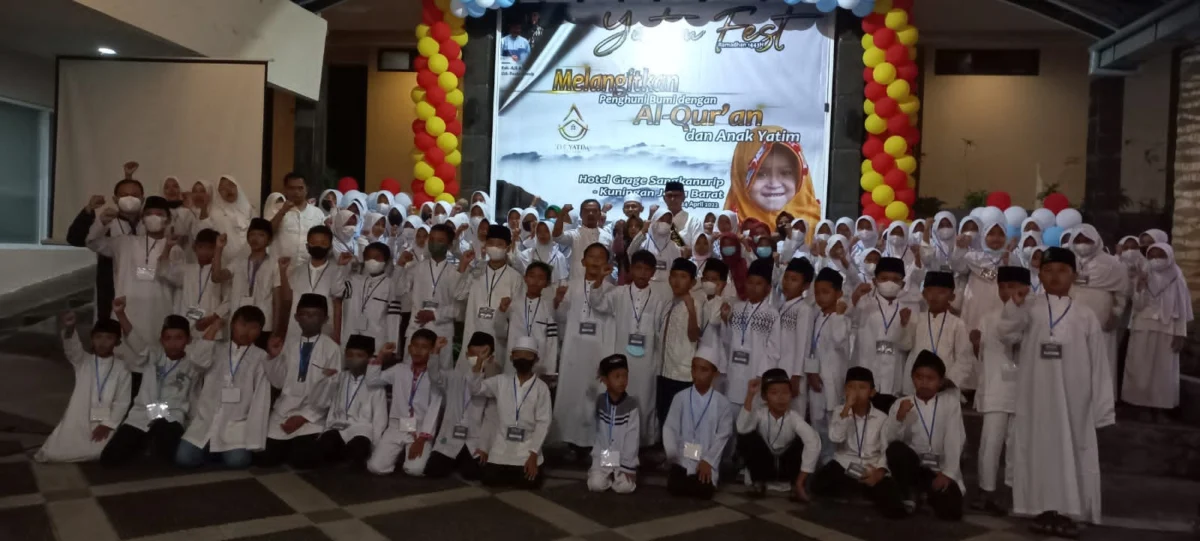 Puncak HUT ke-24 Grage Resort Sangkan Dirayakan Bersama 100 Anak Yatim