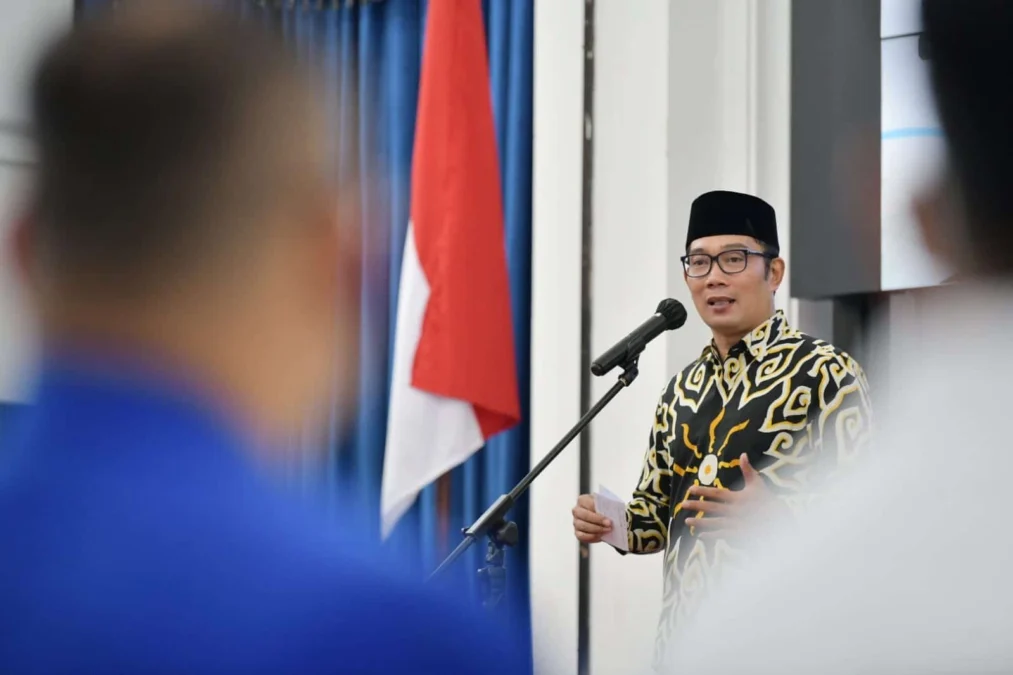 Ridwan Kamil Serangkan Bantuan untuk 10 Parpol Sebesar Rp 55 Miliar