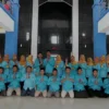 MAKIN KOMPAK. Menyambut hari perusahaan, staf dan pengajar lembaga pendidikan Syntax Foundation berkumpul di SMK SBS Kuningan Jalan Raya Susukan, Ciawigebang.