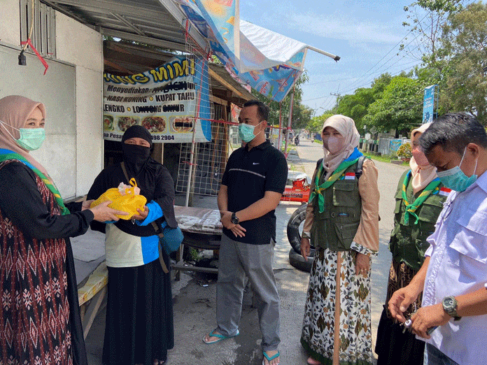 Jaber Kota Cirebon Tebar 2.000 Paket Bantuan