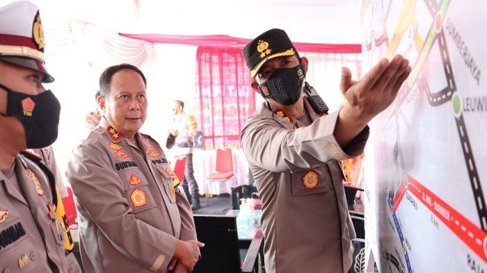 PELAYANAN. Polres Majalengka melaksanakan Operasi Ketupat Lodaya 2022 untuk pengamanan masyarakat sebelum, selama, dan sesudah lebaran Idul Fitri.