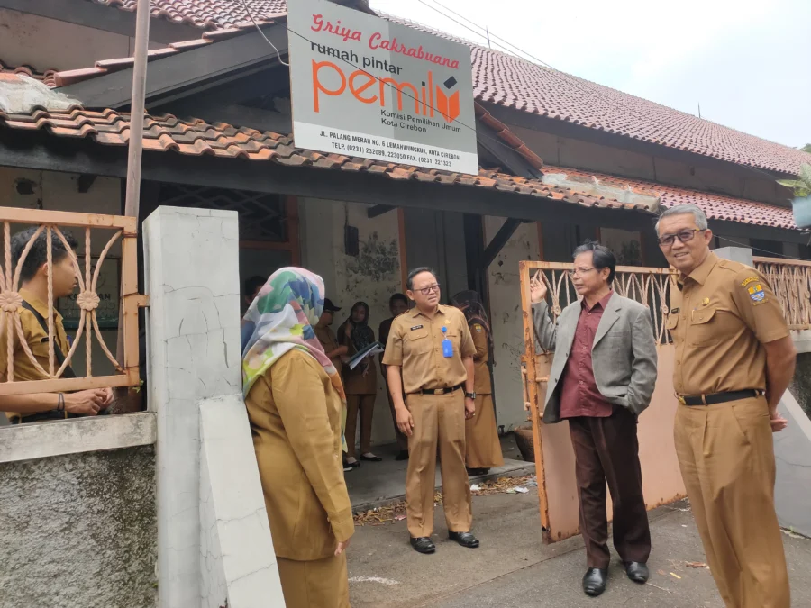 Sidak eks gedung KPU Kota Cirebon