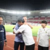 Ketua Umum PSSI dan Shin Tae-yong