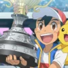 Ash Ketchum and Pikachu on Pokemon Animation