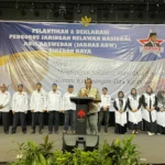 DEKLARASI. Jaringan Nasional (Jarnas) ABW Cirebon Raya terbentuk. Simpul relawan ini mendeklarasikan Anies Baswedan sebagai Calon Presiden 2024, Minggu, 12 Februari 2023.