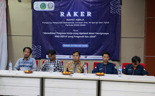 Rapat Kerja HMJ IQTAF Optimalisasi Program Kerja Organisasi