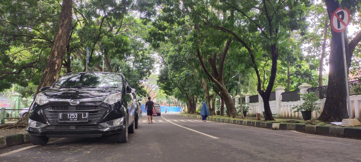 penataan parkir komplek perkantoran pemkab cirebon