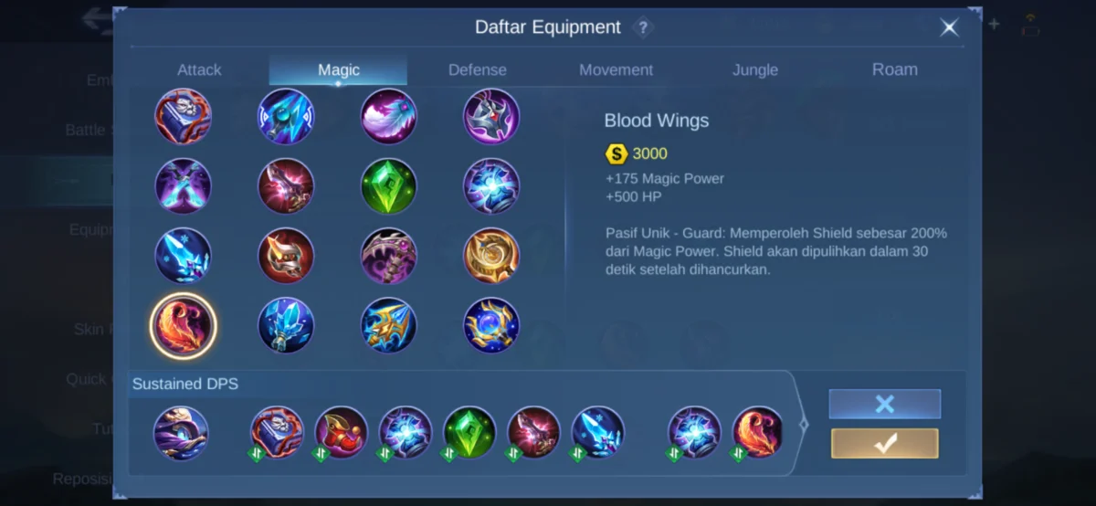 Blood Wings Mobile Legends