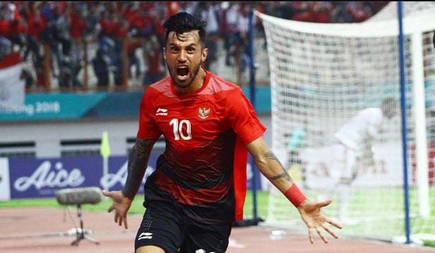 Pemain Timnas Indonesia Stfeano Lilipaly