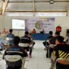 K3 MIGAS. STTC kembali dipercaya sebagai tempat pelaksanaan pembekalan skema pengawas dan operator Keselamatan dan Kesehatan Kerja (K3) Migas, Selasa dan Rabu (28-29/3) di aula kampus setempat. FOTO : SUWANDI/RAKYAT CIREBON