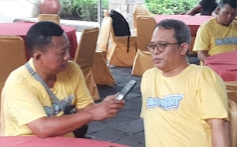 UTUSAN. Pada helatan Rapat Kordinasi Nasional (Rakornas) Pranata Humas se-Indonesia selama 3 hari, 14-16 Maret 2023 di Surakarta, Jawa Tengah. IAIN Cirebon mengutus Pranata Humas Ahli Muda, H M Arifin mengikuti kegiatan tersebut. FOTO : IST/RAKYAT CIREBON