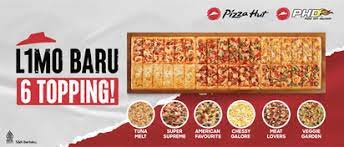 Pizza Hut 1 Meter adalah Contoh dari salah satu jenis Pizza