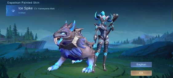 Skin dari Irithel yang Merupakan Hero Mobile Legends yang Punya Awalan Huruf I. Foto: pinterest