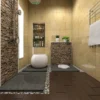 desain kamar mandi ala bali