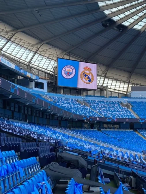 Etihad Stadion akan Menjadi Saksi Pertandingan Manchester City vs Real Madrid. Foto: pinterest