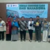 BIMBINGAN KARIR. FUA gelar bimbingan karir bagi calon alumni. FOTO : SUWANDI/RAKYAT CIREBON