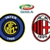 Inter Milan vs AC Milan. Foto: pinterest