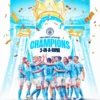 Manchester City Juara EPL. Foto: pinterest