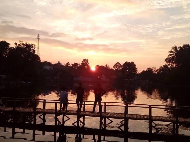 Situ Janawi Payung Majalengka, Danau di Dalam Danau, Peninggalan Kerajaan Rajagaluh