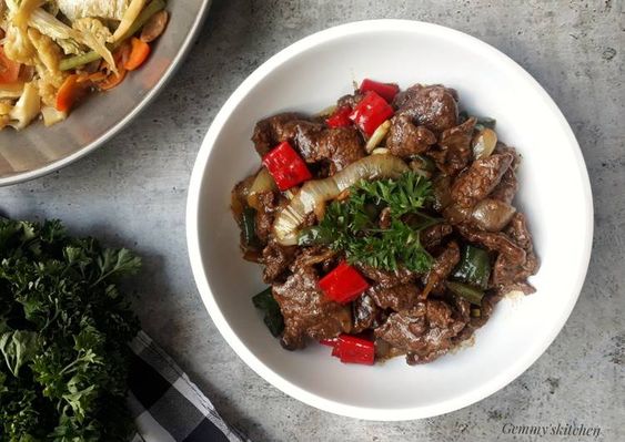 Daging Sapi Lada Hitam Untuk Lebaran 2023. Foto: pinterest