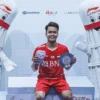 Mantap ! Ginting Berhasil Pertahankan Gelar Juara Pada Kejuaraan Singapure Open