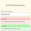 Cara Bermain The Password Game