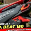 Saingan Vario 150, Dimensi New Honda Beat 150 Lebih Maksimal dan Keren dari Versi Lama, Headlamp Tampil Sporty