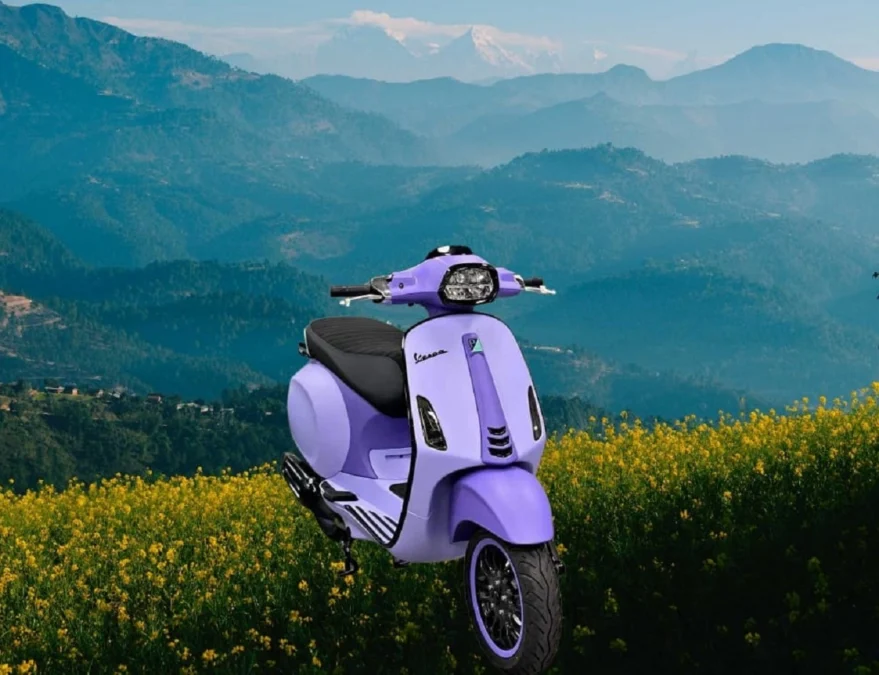 Vespa Matic Ungu