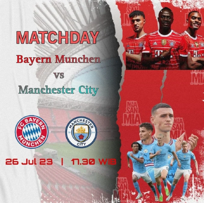 Bayern Munchen vs Manchester City