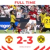 Manchester United vs Borussia Dortmund