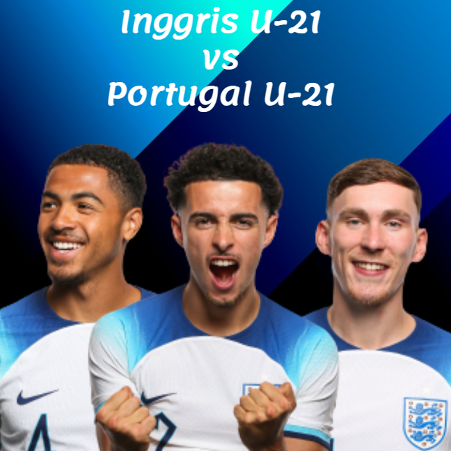 Inggris U-21 vs Portugal U-21