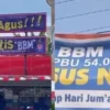 Pemilik Nama Agus Gratis BBM Selama Bulan Agustus