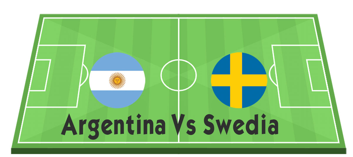 Argentina vs Swedia di Piala Dunia Wanita