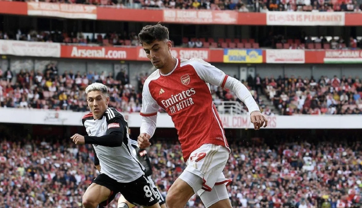 Hasil pertandingan Arsenal vs Fulham di Premier League 2023/2024