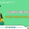 Prof Dr H Achmad Kholik MAg diangkat menjadi guru besar dalam Bidang Ilmu Sosiologi Hukum Islam di IAIN Cirebon