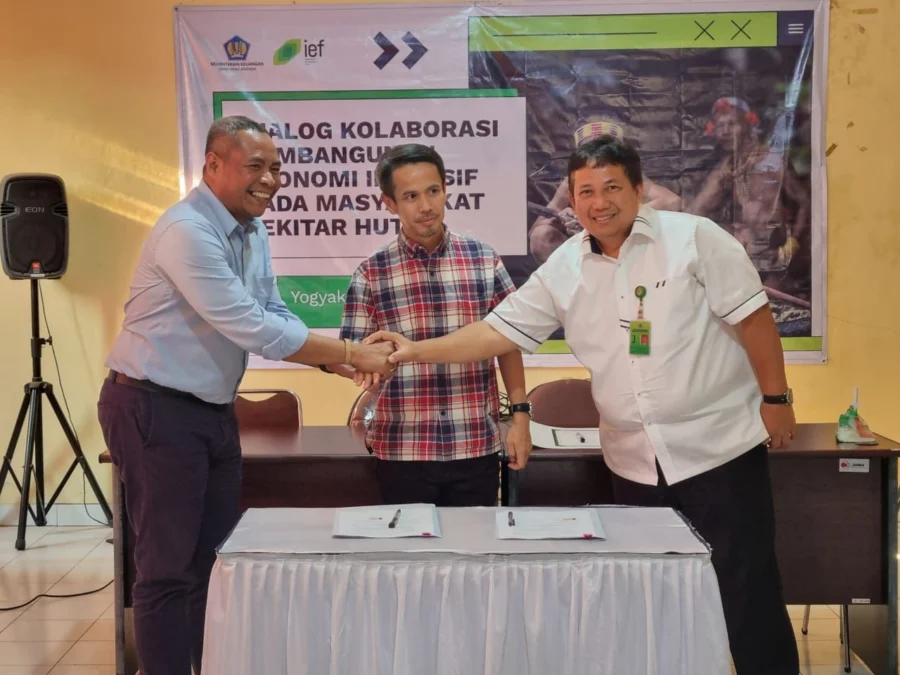 DIALOG. Dialog Membangun Kolaborasi Pembangunan Ekonomi Inklusif Pada Masyarakat Sekitar Hutan diselenggarakan pada tanggal 24-25 Agustus 2023 di Provinsi DI. Yogyakarta. FOTO : IST/RAKCER.ID