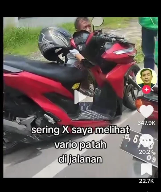 Viral di Medsos ! Banyak Kejadian Motor Matic Patah, Begini Cara Mengatasinya