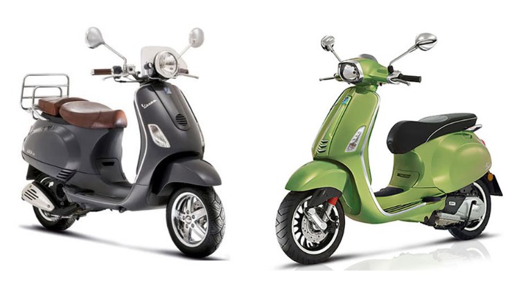 Vespa Matic Lx 150 Vs Vespa Sprint 150